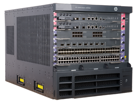 HPE 12504 JC654A 100GbE SDN core chassis switch image